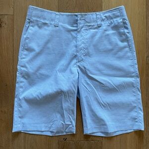 Men’s Golf Shorts Callaway Light Blue with White stripe size 32